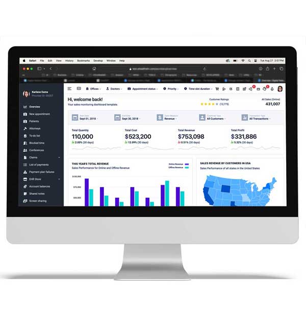 EHR Growth Target